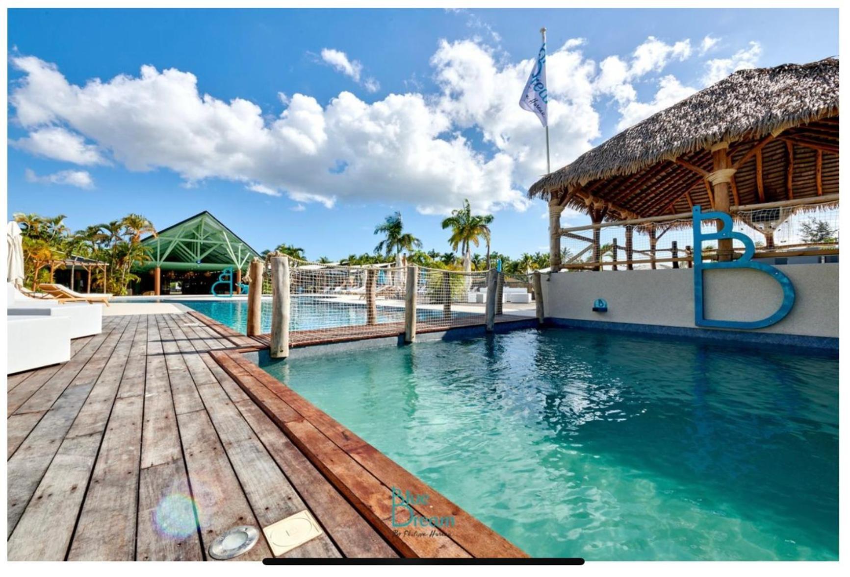 La Ruche De Maia - Blue Dream Beach - Piscine - Jardin - Plage Grand-Bourg Kültér fotó